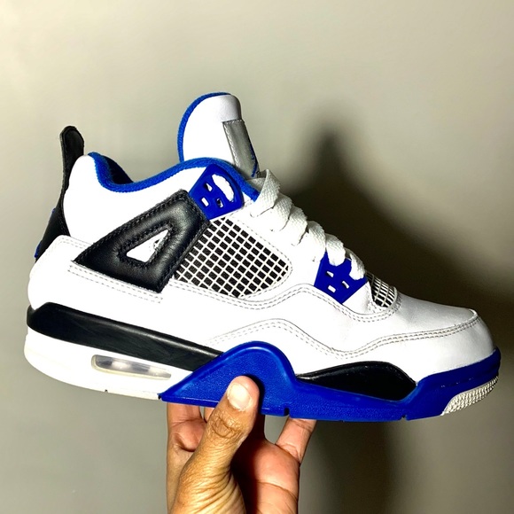 *SOLD* Jordan 4 Retro Motorsport Varsity Blue - Picture 5 of 6